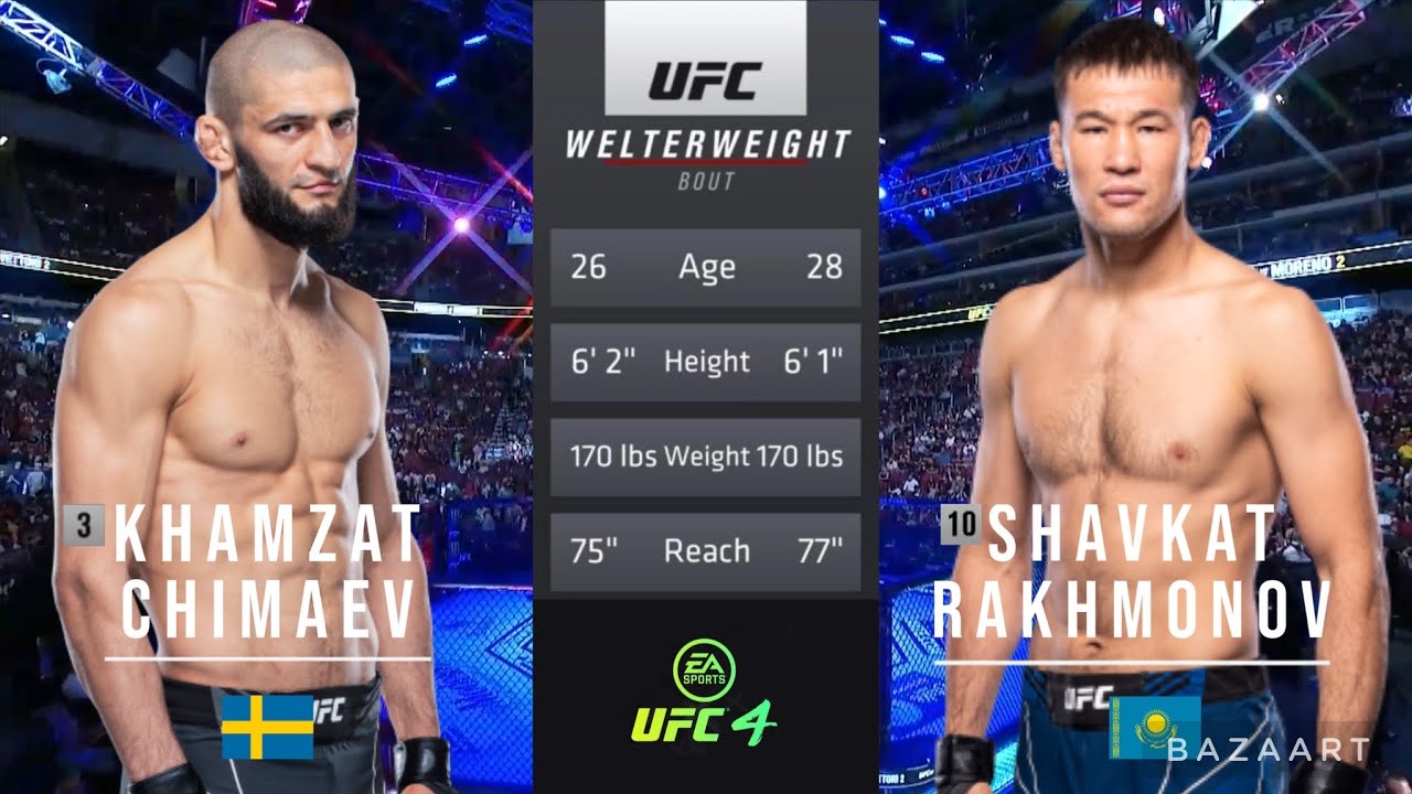 Shavkat Rakhmonov Vs Ian Garry Full Fight Ufc 5 Fight Of The Night