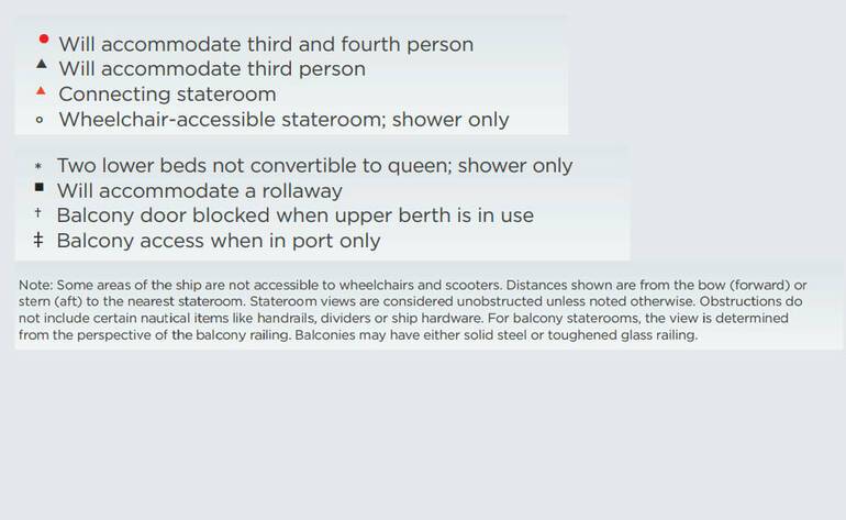 Sky Princess Deck Plan Princess Cruises Rol Cruise