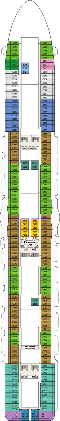 Sky Princess Deck Plans Princess Cruises Sky Princess Cruises Travel