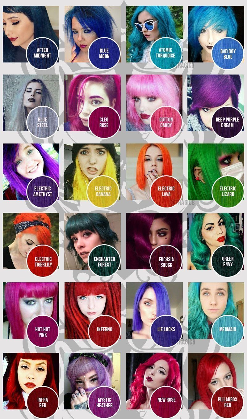 Sparks Hair Color Instructions