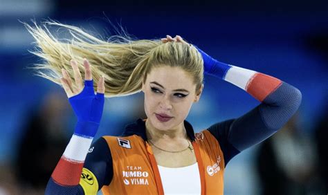 Speed Skater Jutta Leerdam Goes Viral Showing Abs While Confirming She