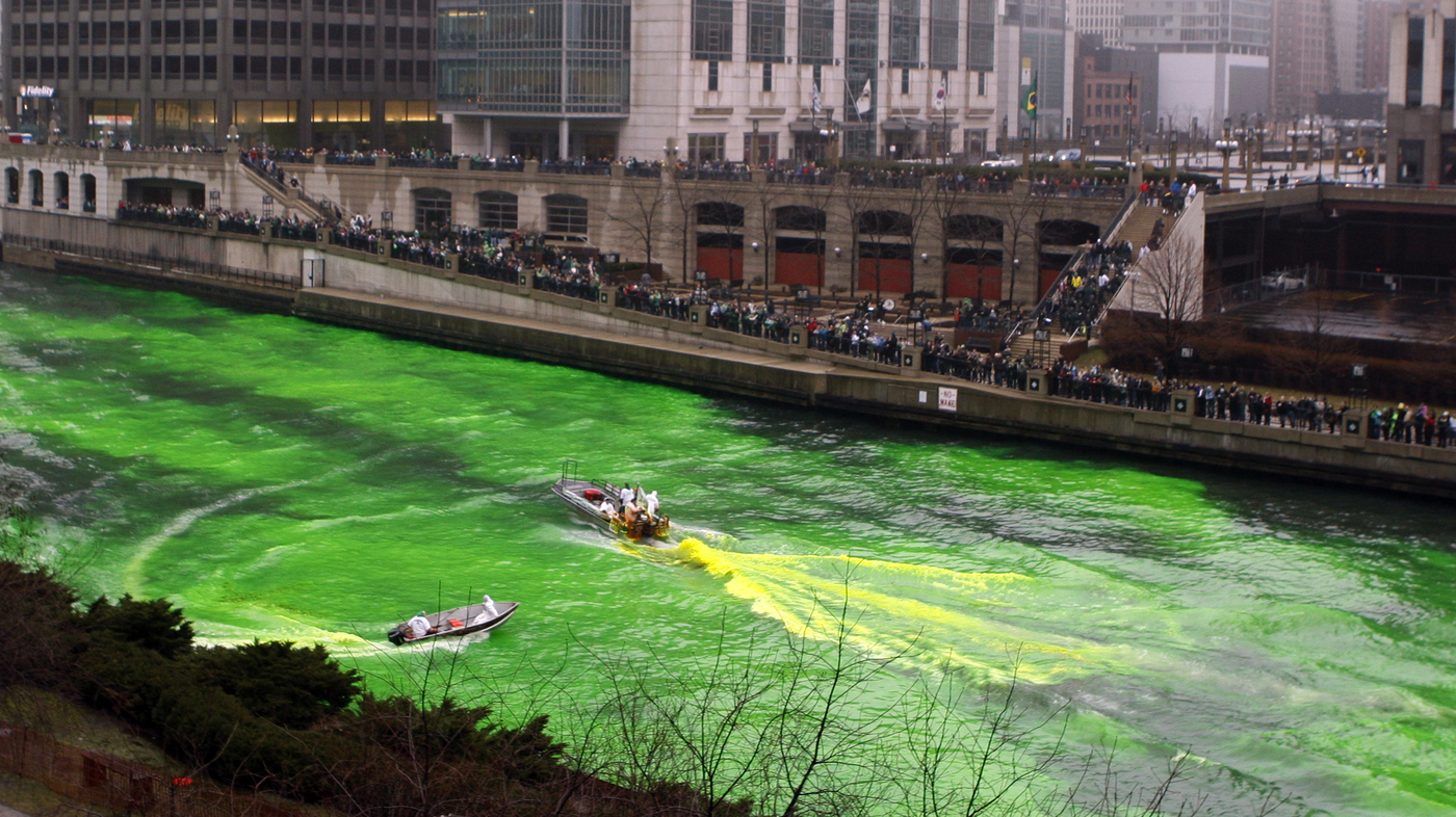 St Patrick S Day 2024 Chicago River Dye Aurie Shaylyn