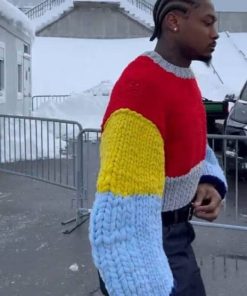 Stefon Diggs Colorblock Sweater Ultimate Jackets