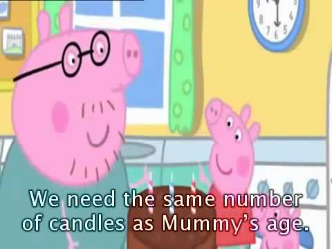 Story Peppa Pig Mummy Birthday Esl Worksheet By Anarosajim