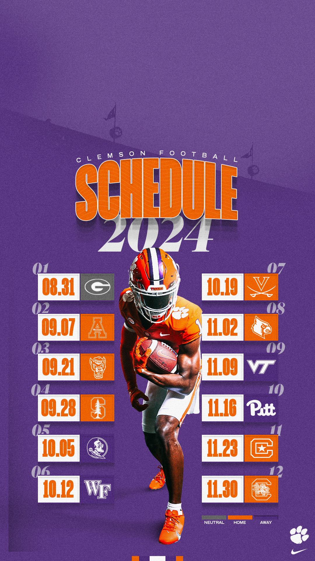 Super Bowl 2024 Event Schedule Clemson 2024 Football Schedule