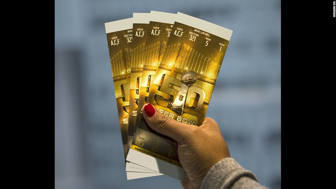 Super Bowl Ticket Designs Cnn