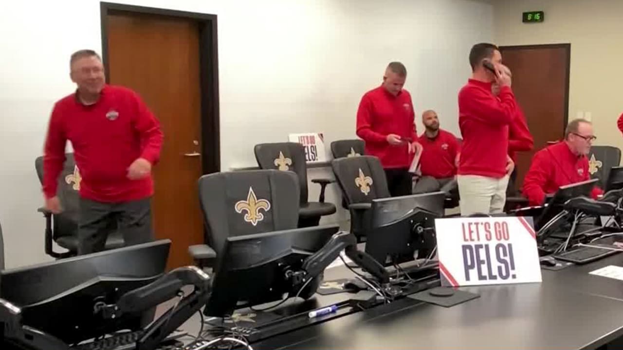 Take A Look Inside Saints Draft Room Nfl Draft Center