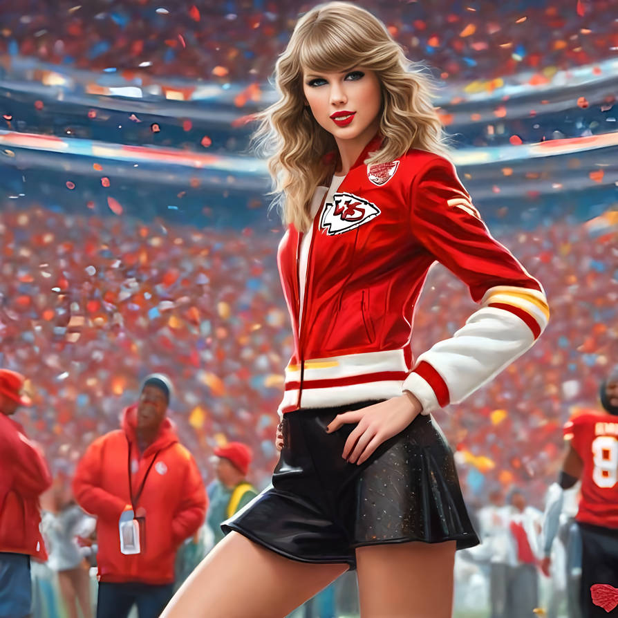 Taylor Swift Kansas City Chiefs Era 2 By Quantumreel On Deviantart