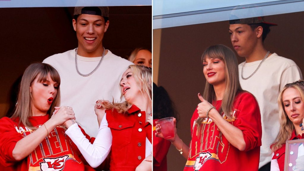 Taylor Swift Parties With Jackson Mahomes As Fans Plead For Her Safety