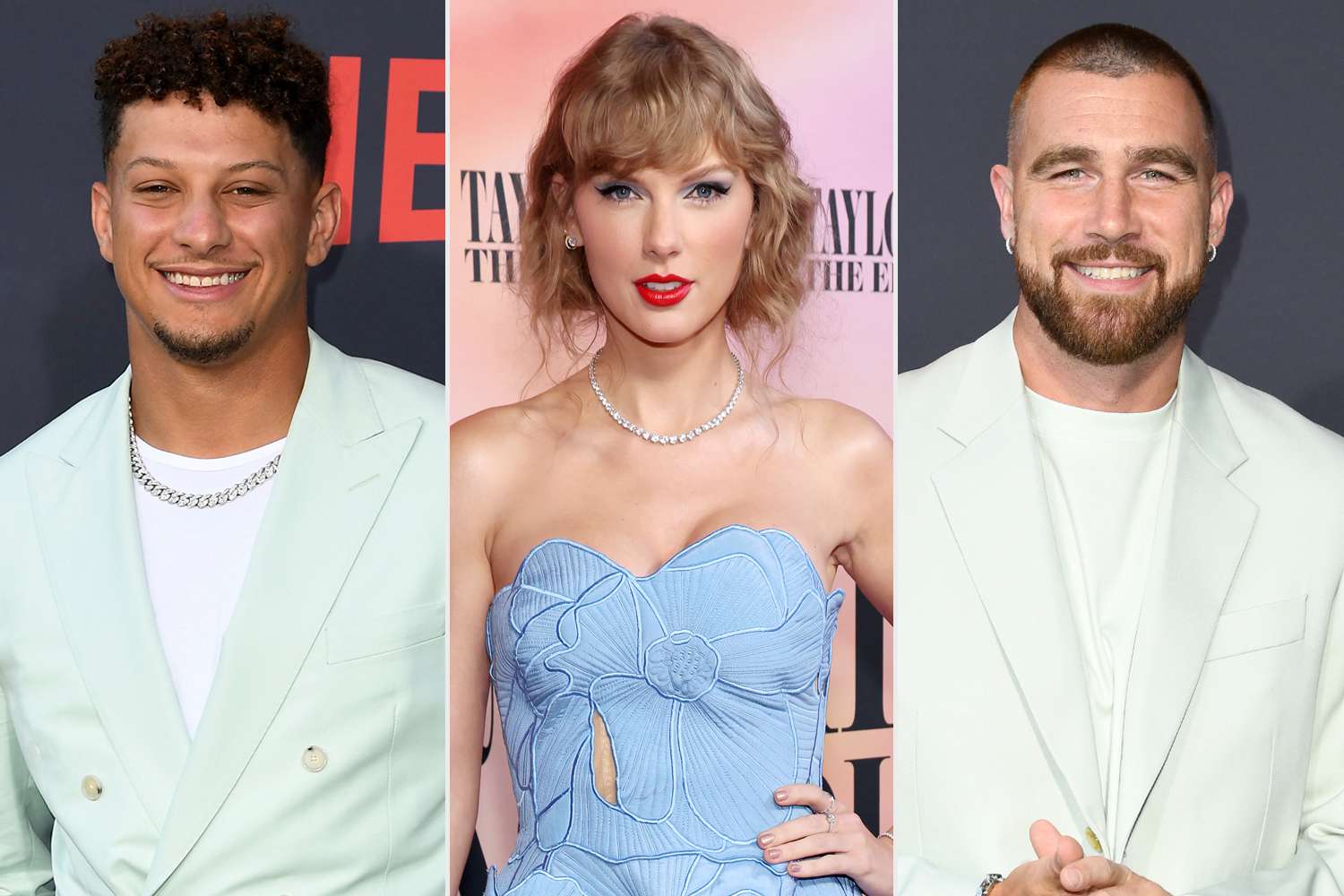 Taylor Swift Travis Kelce Patrick Mahomes And His Wife Brittany Get A