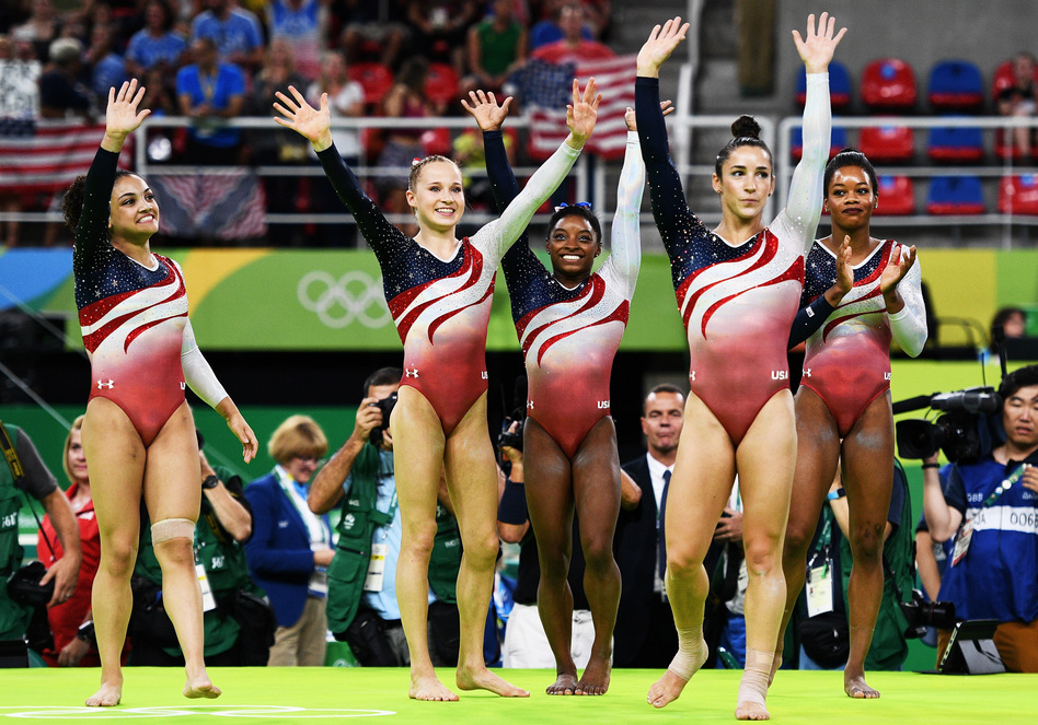 Team Usa Make It Six The U S Women S Gymnastics Team Is World