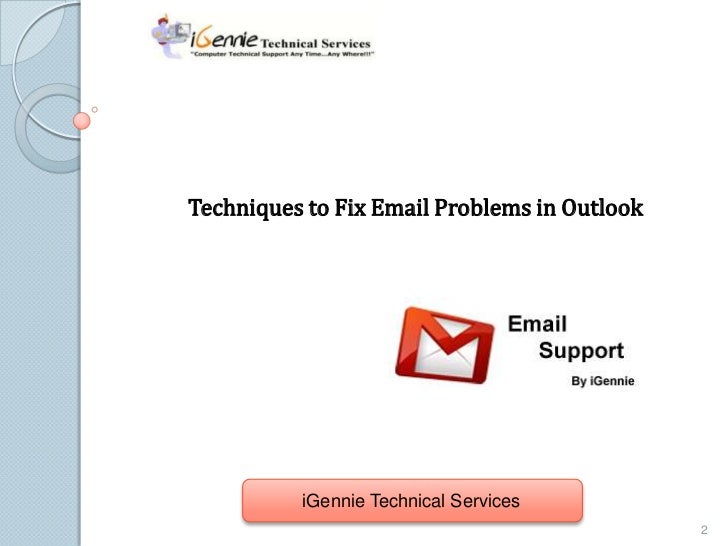 Techniques To Fix Email Problems In Outlook