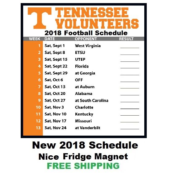 Tennessee Football 2025 Football Schedule Lina Olivia