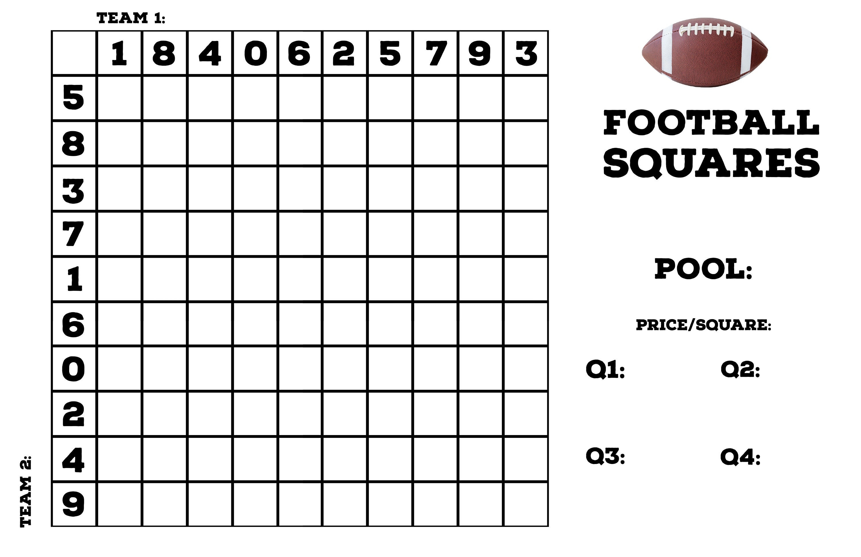 The Best Super Bowl Squares For Your Chiefs 49Ers Pool