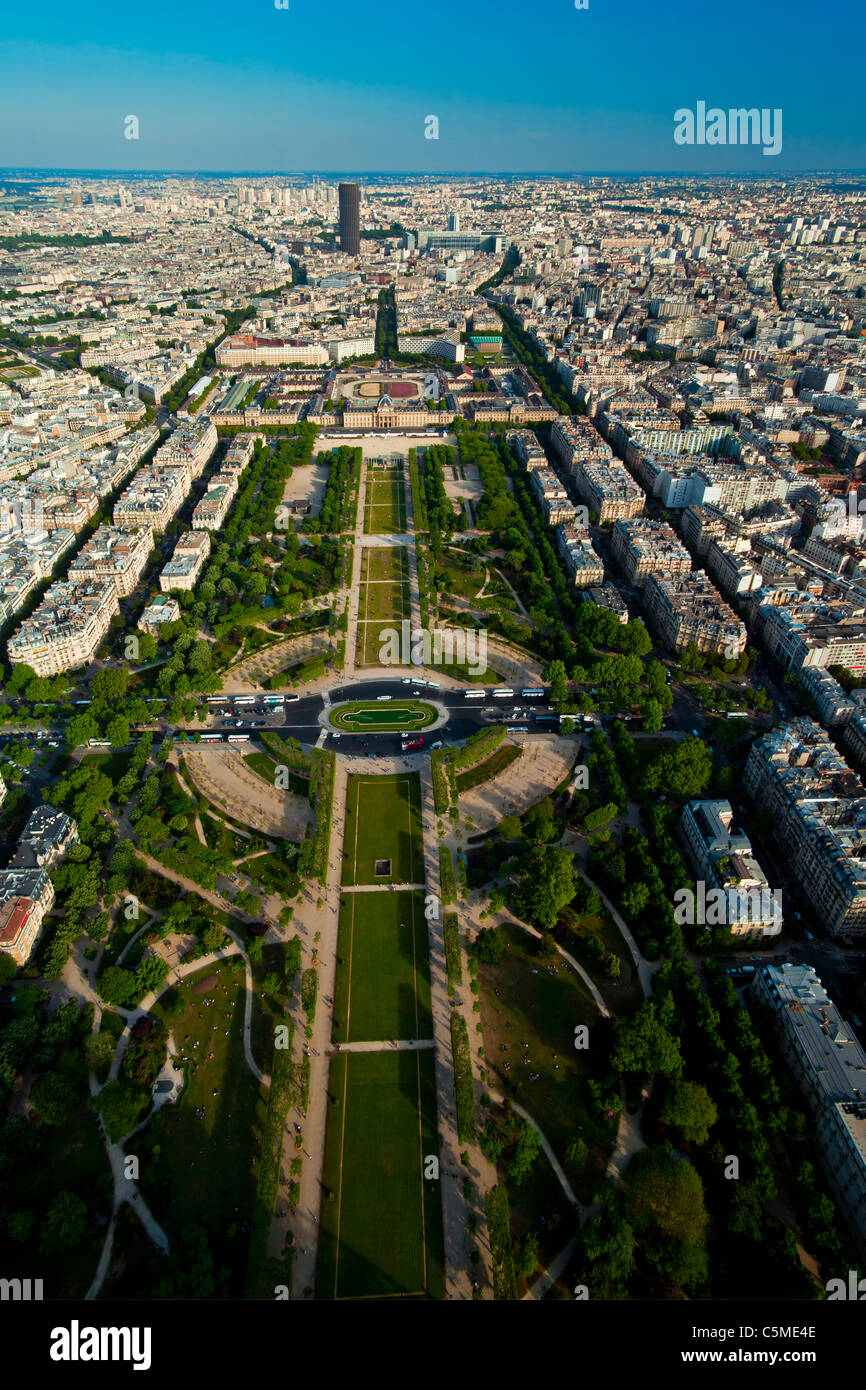 The Champs De Mars Paris France Stock Photo Alamy