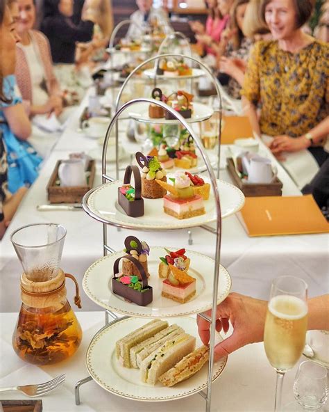 The Dorchester Serving Afternoon Tea At Rhs Chelsea Flower Show Photo