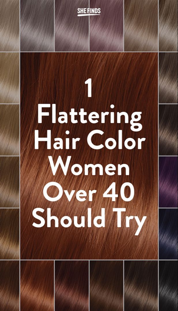 The Flattering Hair Color Every Woman Over Over 40 Should Try Which