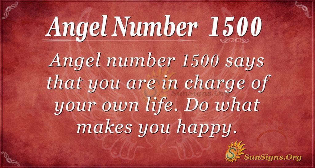 The Spiritual Meaning Of 1500 Angel Number Astroo Sign