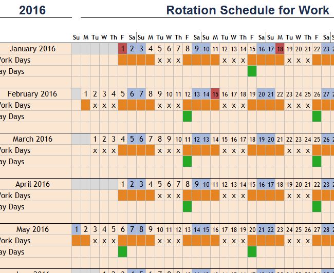 The Ultimate 10Step Guide To Creating A Rotating Schedule In Excel A