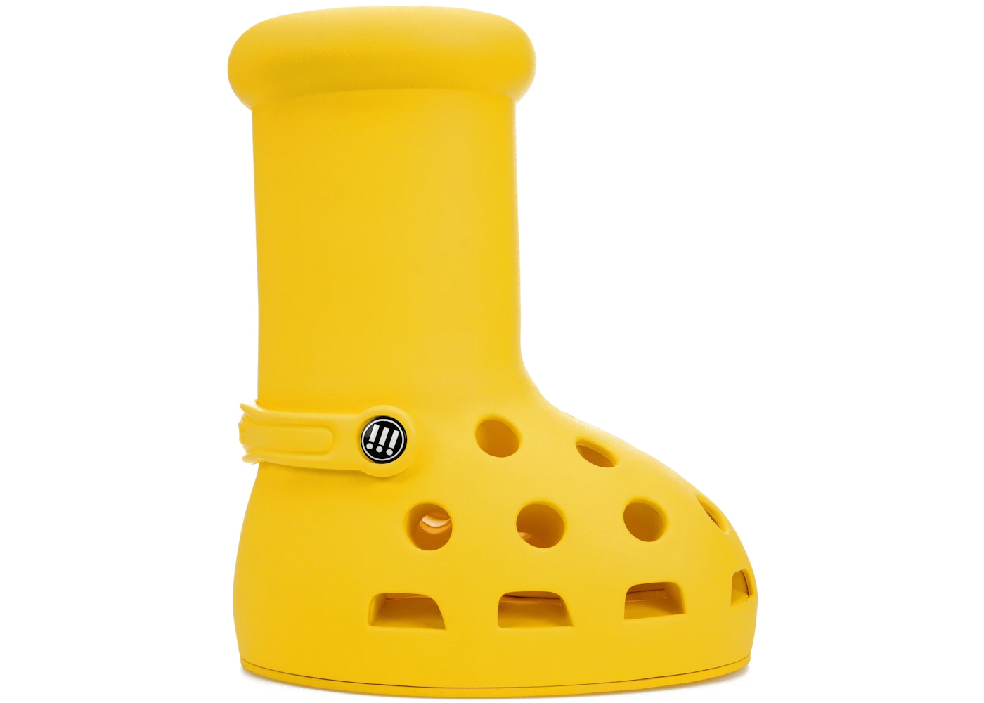 The Viral Big Red Boot Is Reimagined In Yellow Croc Form