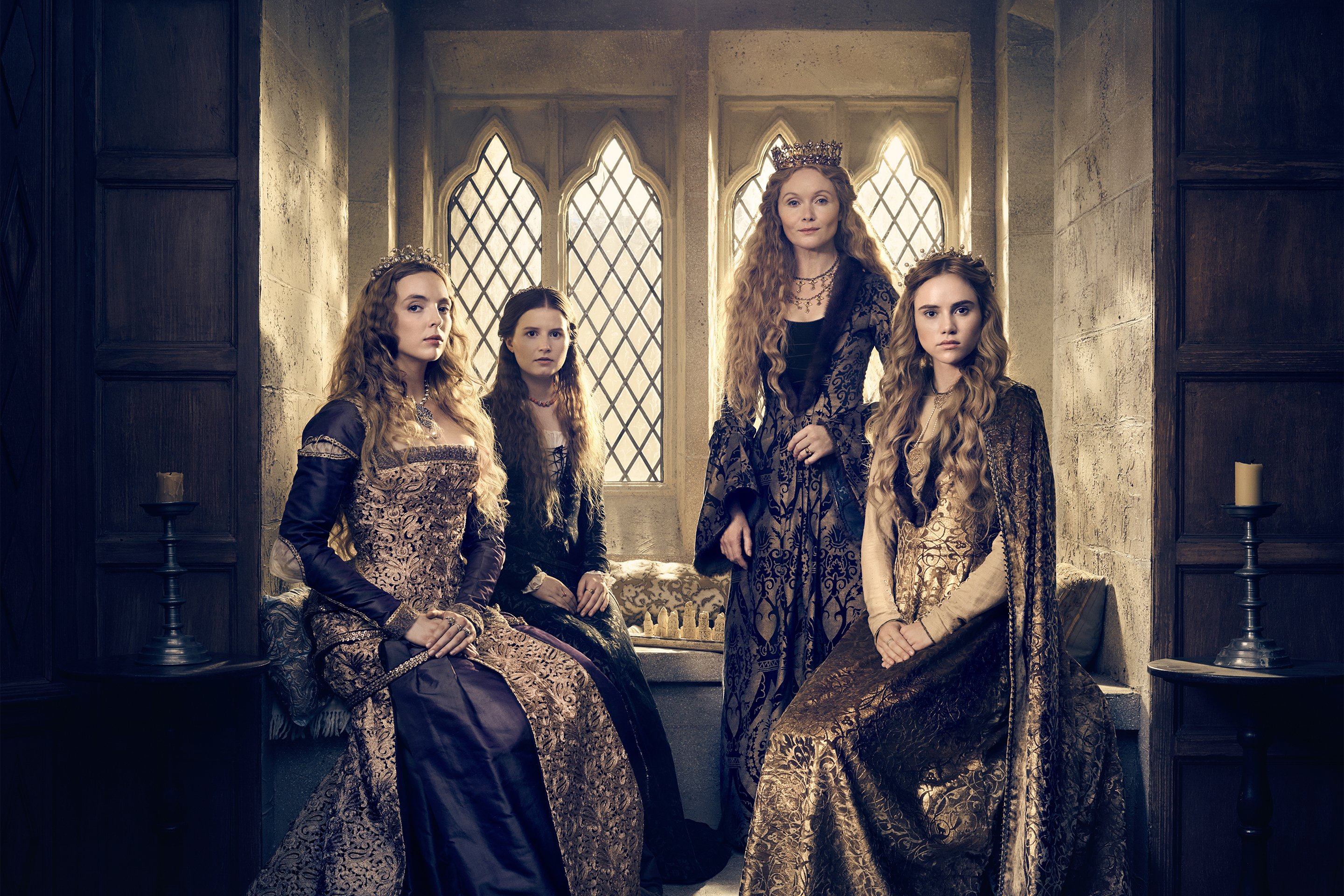 The White Princess Queen Elizabeth Of York And Cecily Of York With