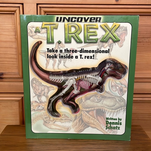 Toys Uncover Trex 3Dimensional Look Inside A T Rex Bookmodel Poshmark