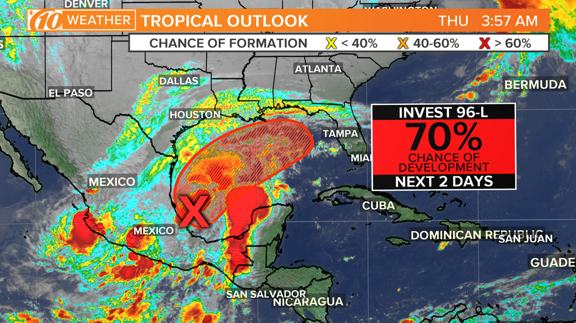 Tropical Storm Patty Ahead Disturbance Has Chance Of Development