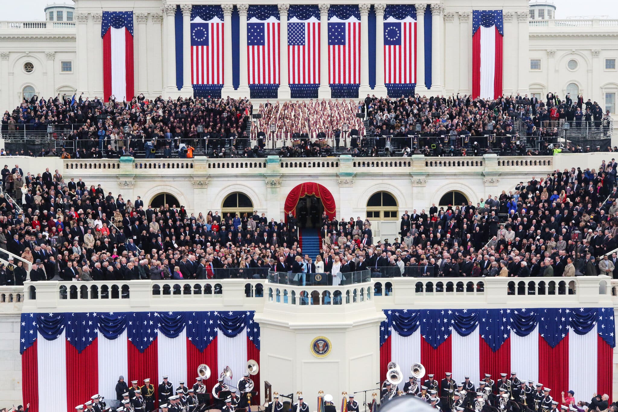 Trump Inauguration Capitol Rotunda