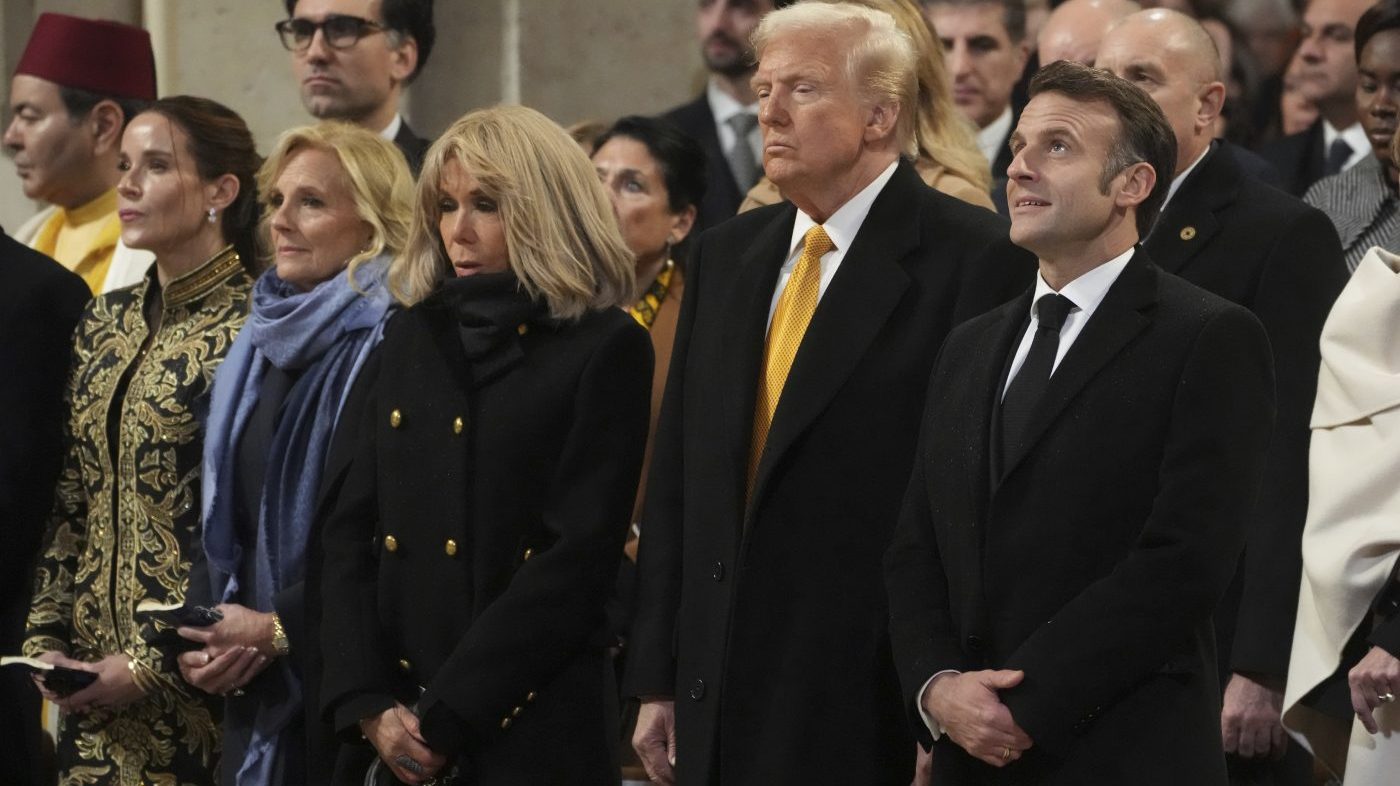 Trump Jill Biden Notre Dame