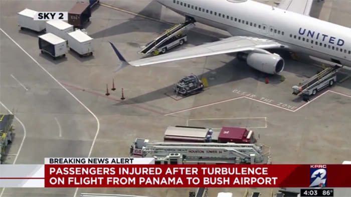 Turbulence On United Airlines Flight From Panama To Houston Injures 10