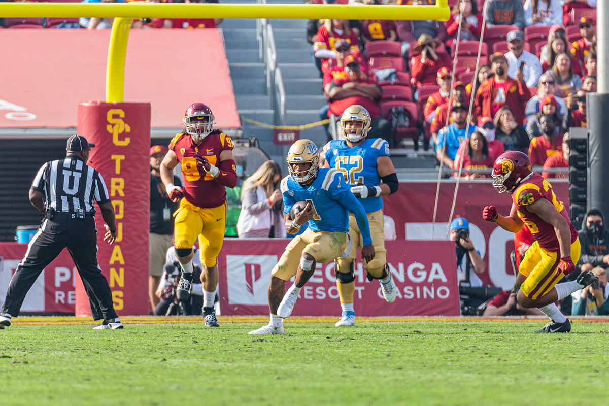 Ucla Football S Usc Rivalry Matchup Carries Conference Championship