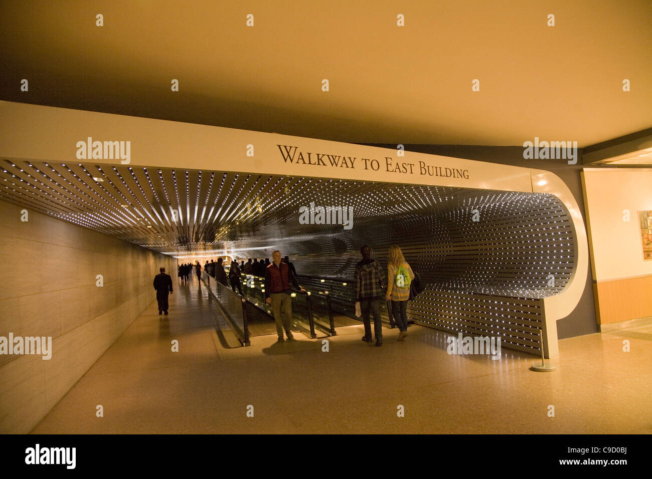 Underground Walkway Between The West And East Buildings Of The National