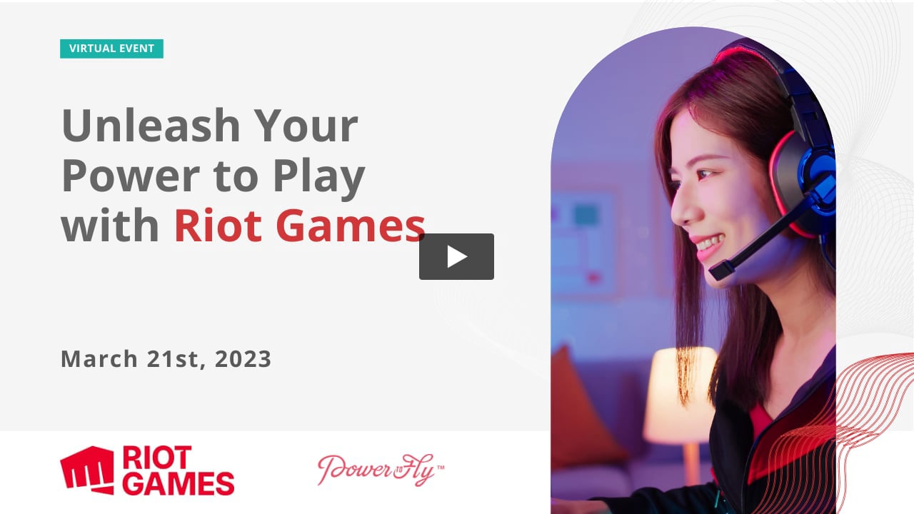 Unleash Your Power To Play With Riot Games