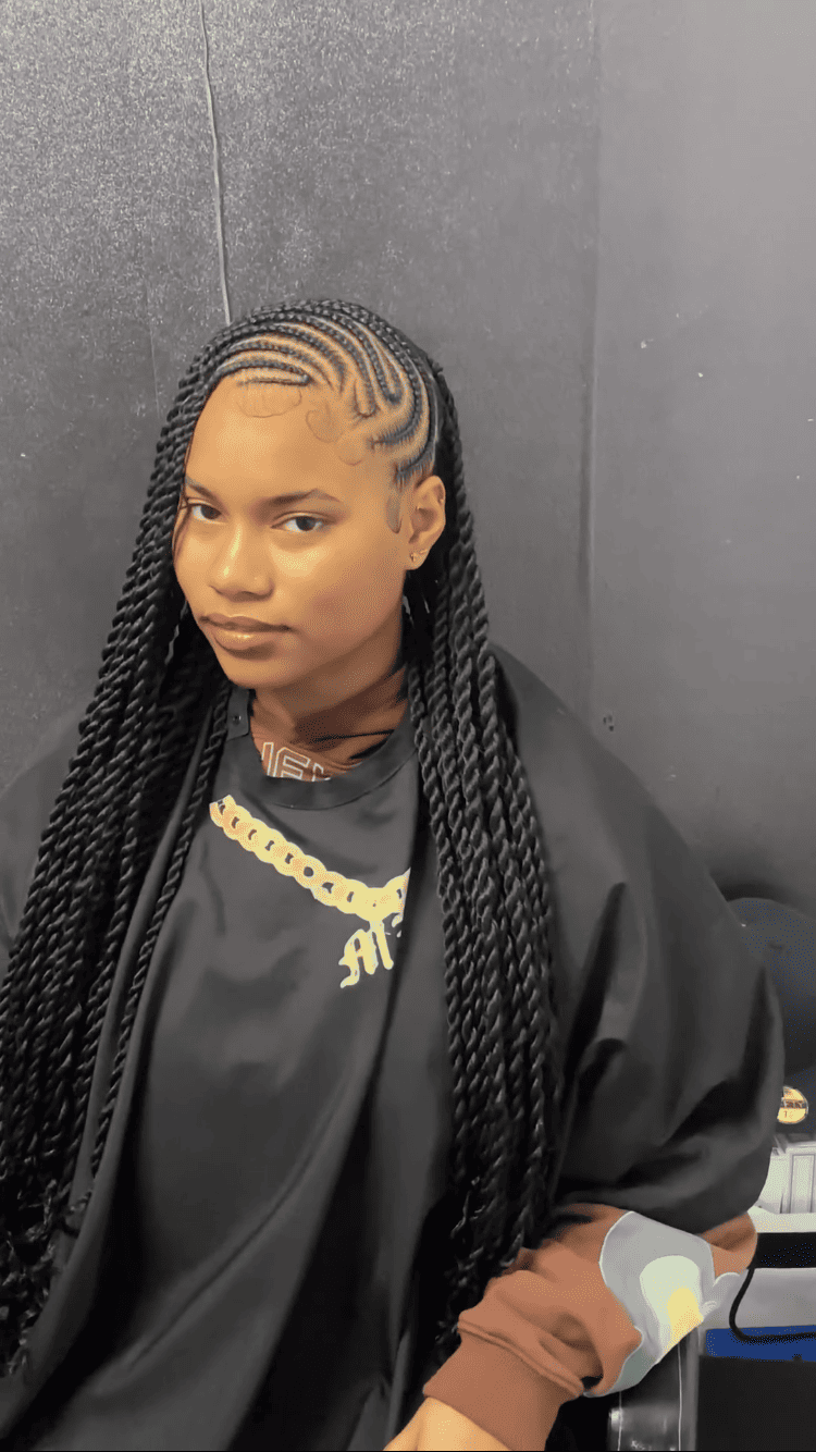 Unleash Your Wild Side With Mesmerizing Grey Fulani Braids The