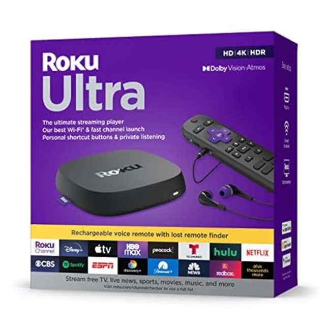 Unlock Ultimate Television Experience With Roku Ultra, 21% Off