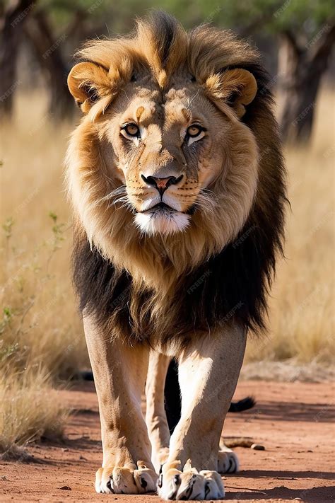 Unveiling The Secret Life Of Blackmaned Lions In The African Savanna