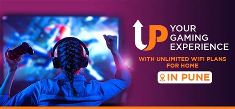 Up Your Gaming Experience With Unlimited Wifi Plans For Home In Pune