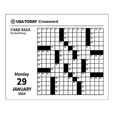 Usa Today Crossword 2024 Day To Day Calendar Original Andrews Mcmeel