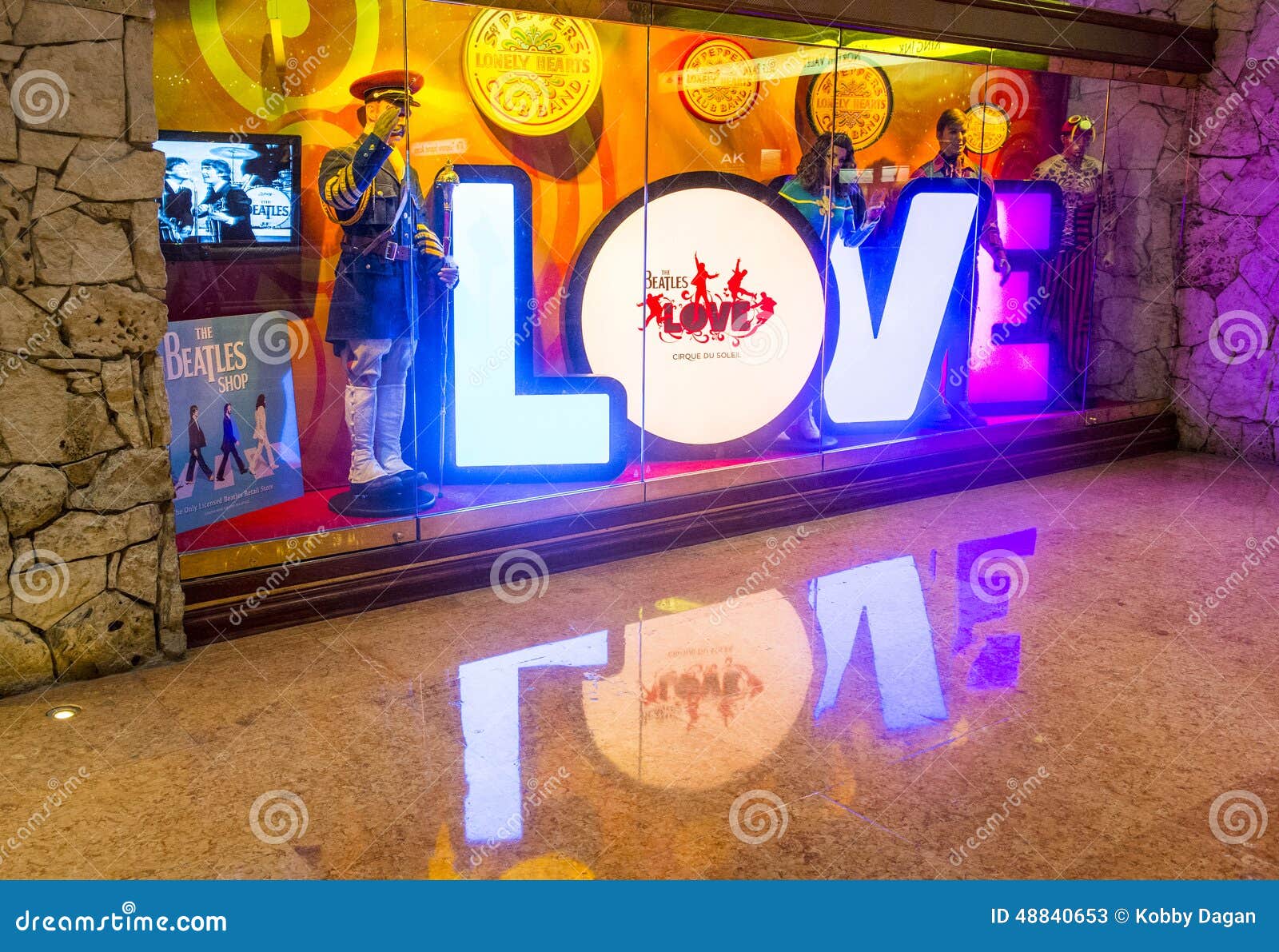 Vegas Beatles Editorial Stock Photo Image Of Tourism 48840653