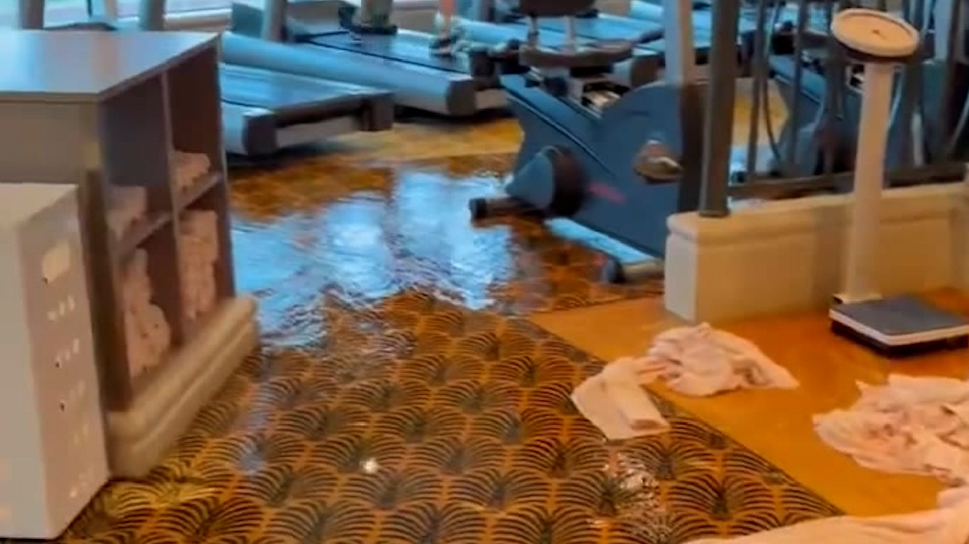 Video Captures Terror As Cruise Ship Floods In Violent Storm