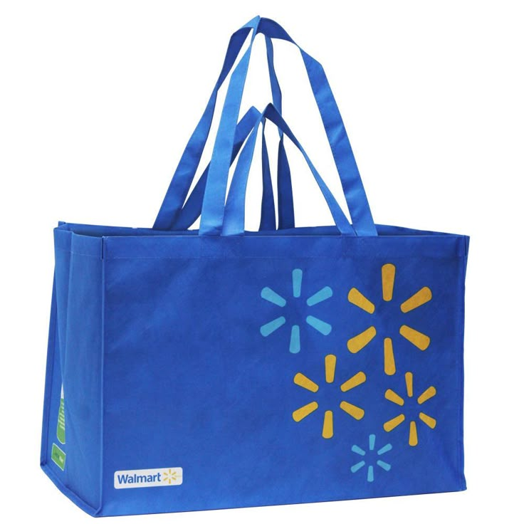 Walmart Large Format Reusable Shopping Bag Walmart Ca