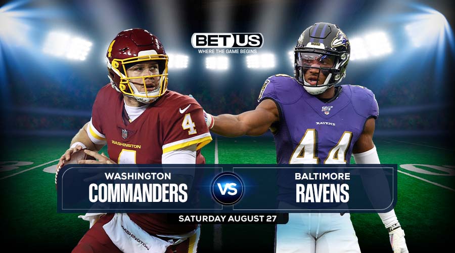 Washington Commanders Vs Baltimore Ravens