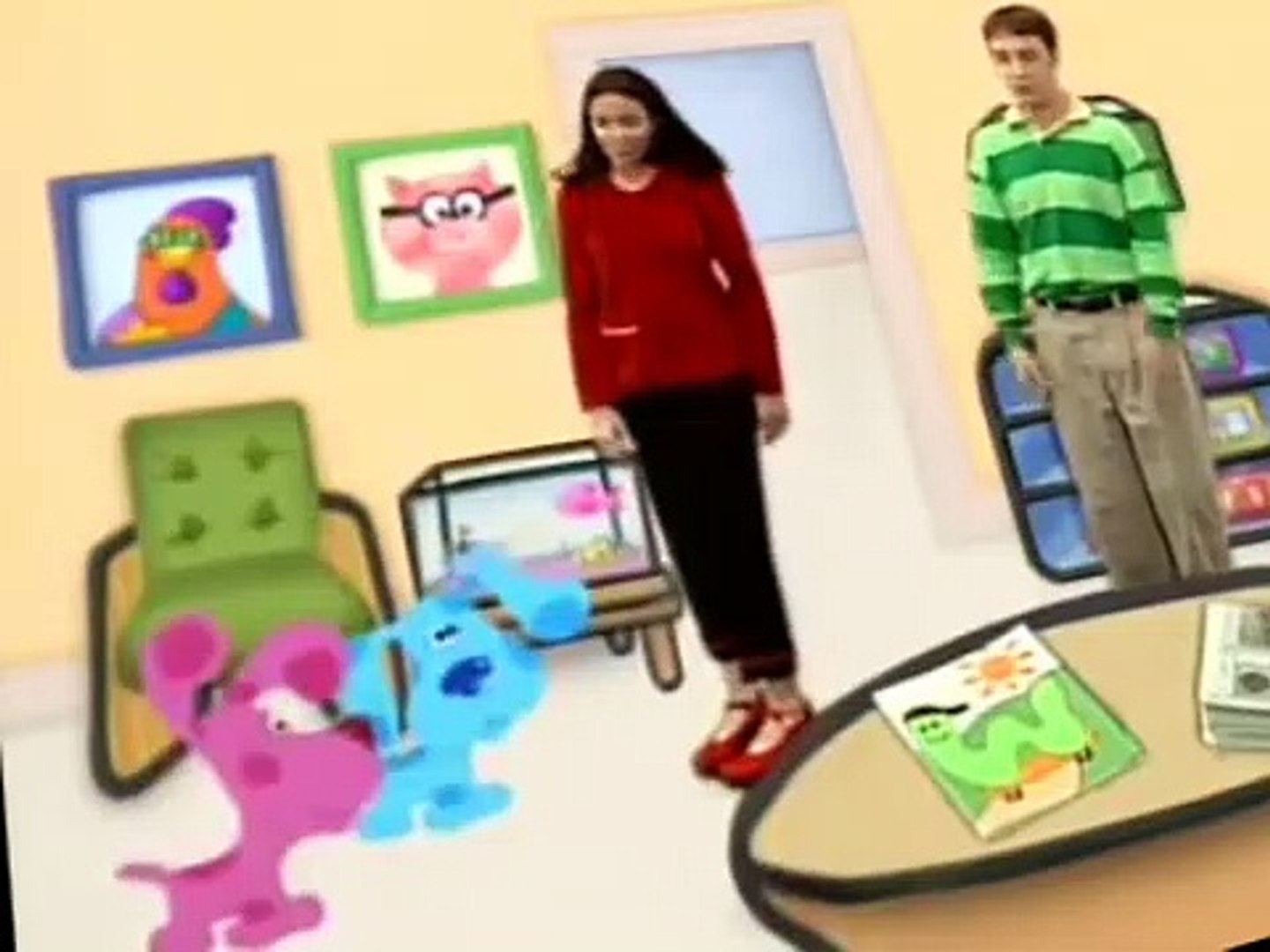 Watch Blue S Clues Season 1 Episode 15 Magenta Comes Over Full Show