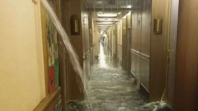 Watch Cruise Ship Floods After Pipe Bursts In Caribbean The Yeshiva