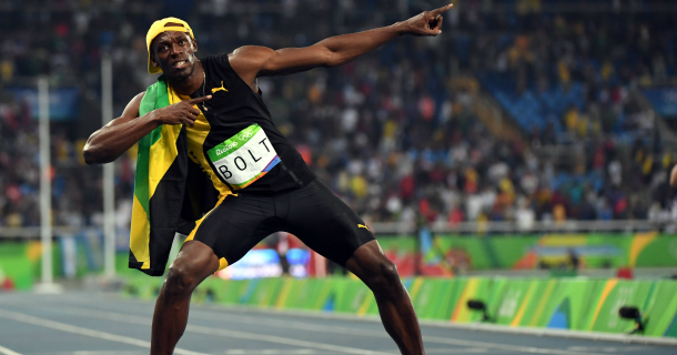 Watch Usain Bolt Critiques Tom Brady S 40 Yard Dash