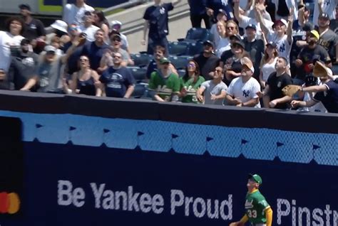 Watch Yankees Get Away With Fan Interference On Big Home Run The Spun