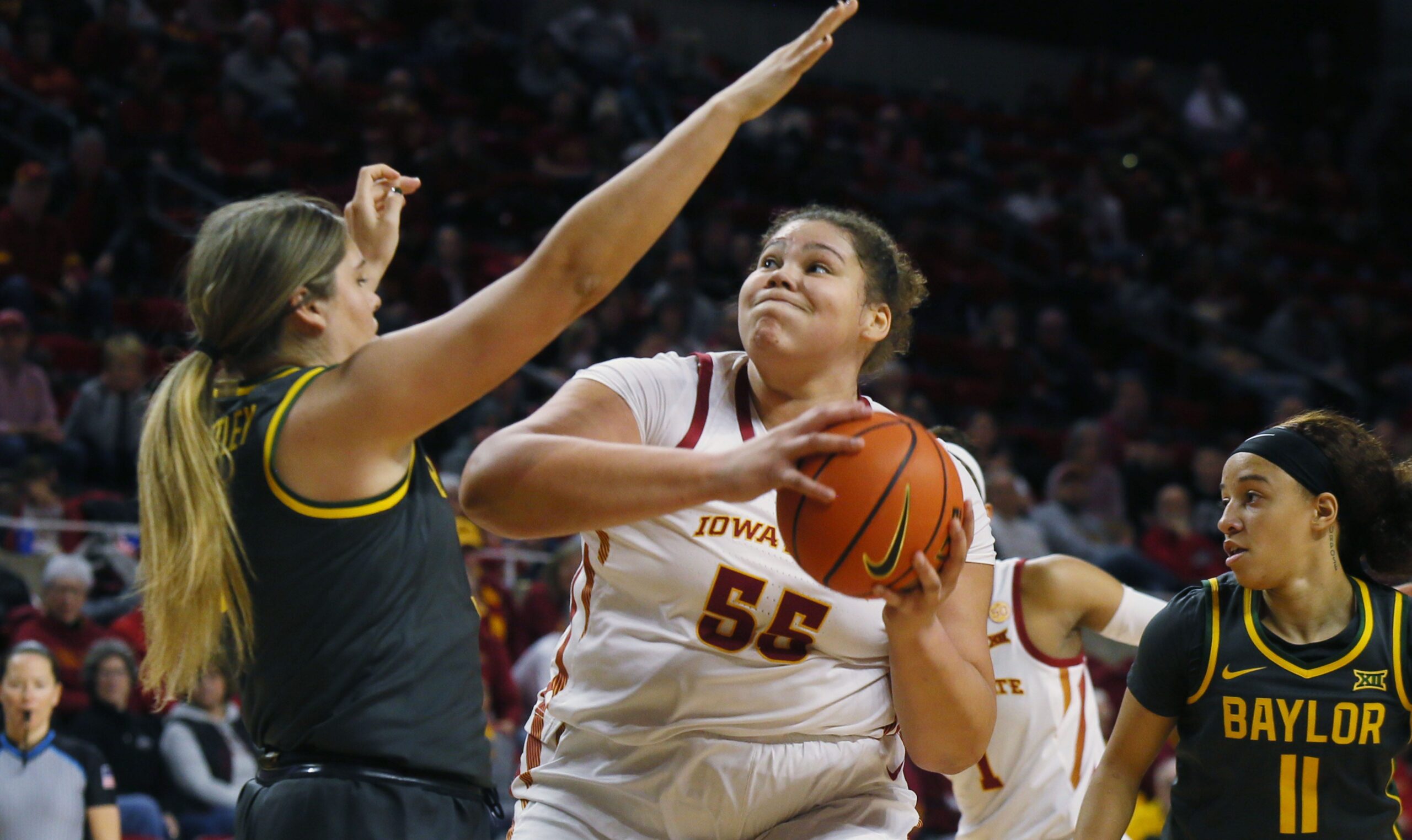 Wbb Audi Crooks Becomes First Iowa State Freshman To Win Big 12 Player