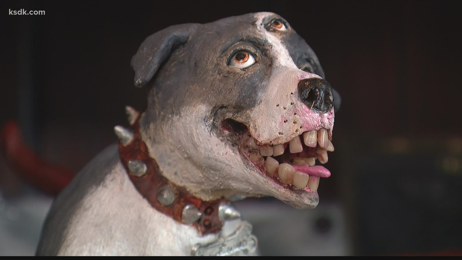 Wentzville Artist Creates Dog Sculptures With Human Features Ksdk Com