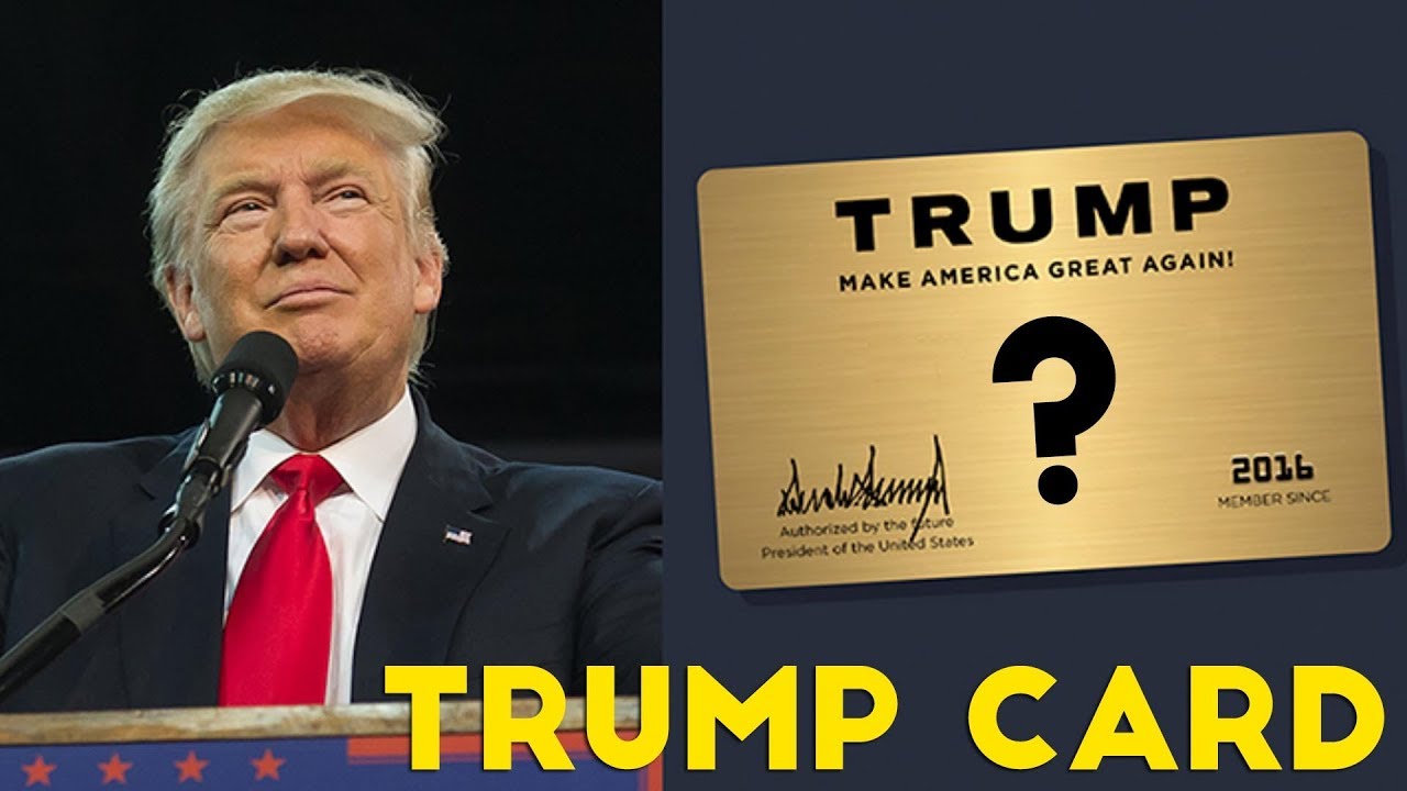 What Credit Card Would Donald Trump Use Youtube