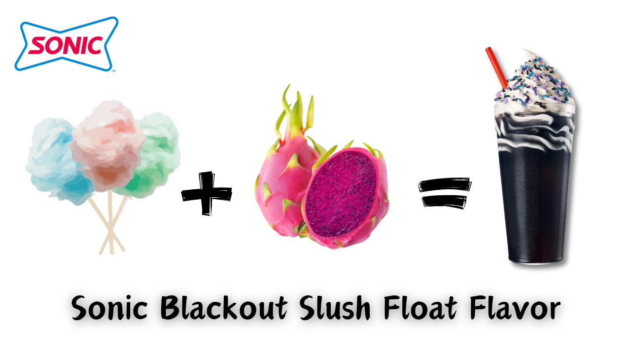 What Is Blackout Slush Flavor Cotton Candy Dragon Fruit